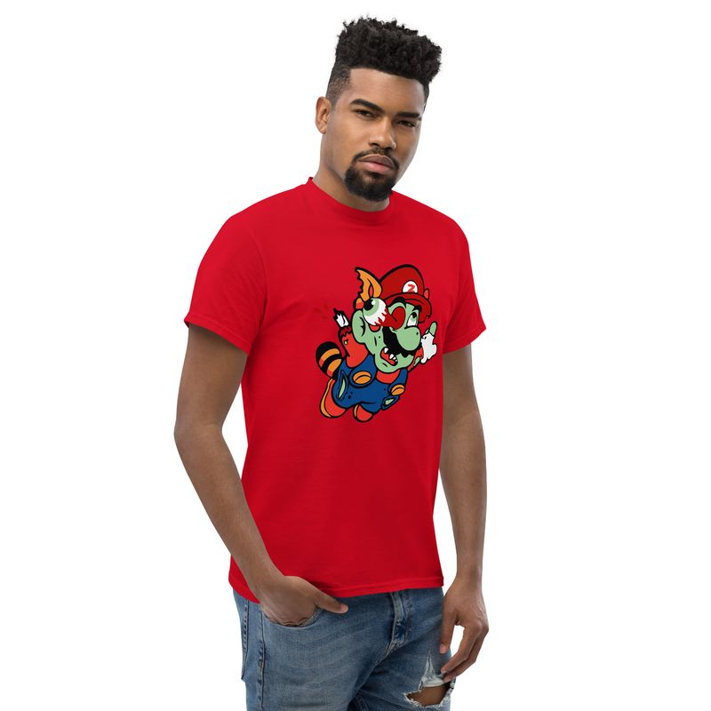 Super Mario flying Unisex classic tee shirt