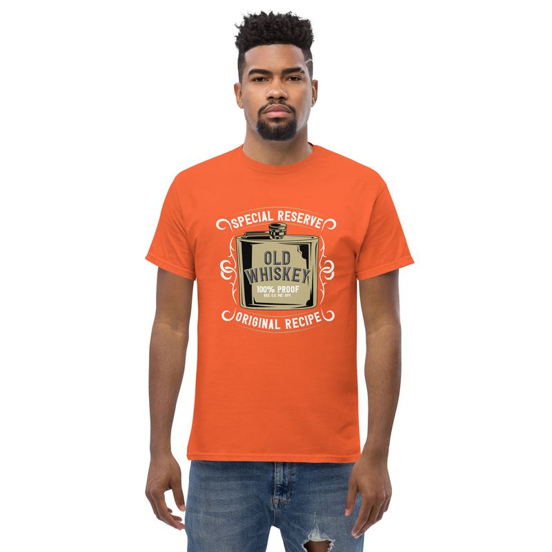 Whiskey designed Unisex classic tee shirt