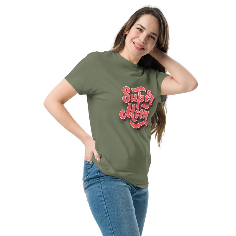 Super mom Unisex classic tee