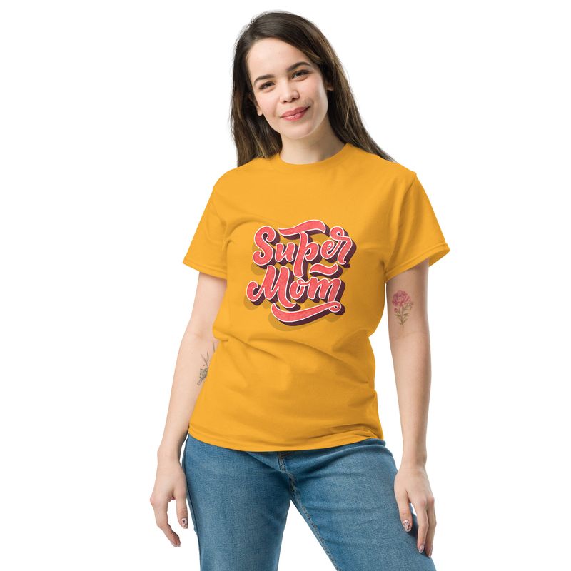 Super mom Unisex classic tee