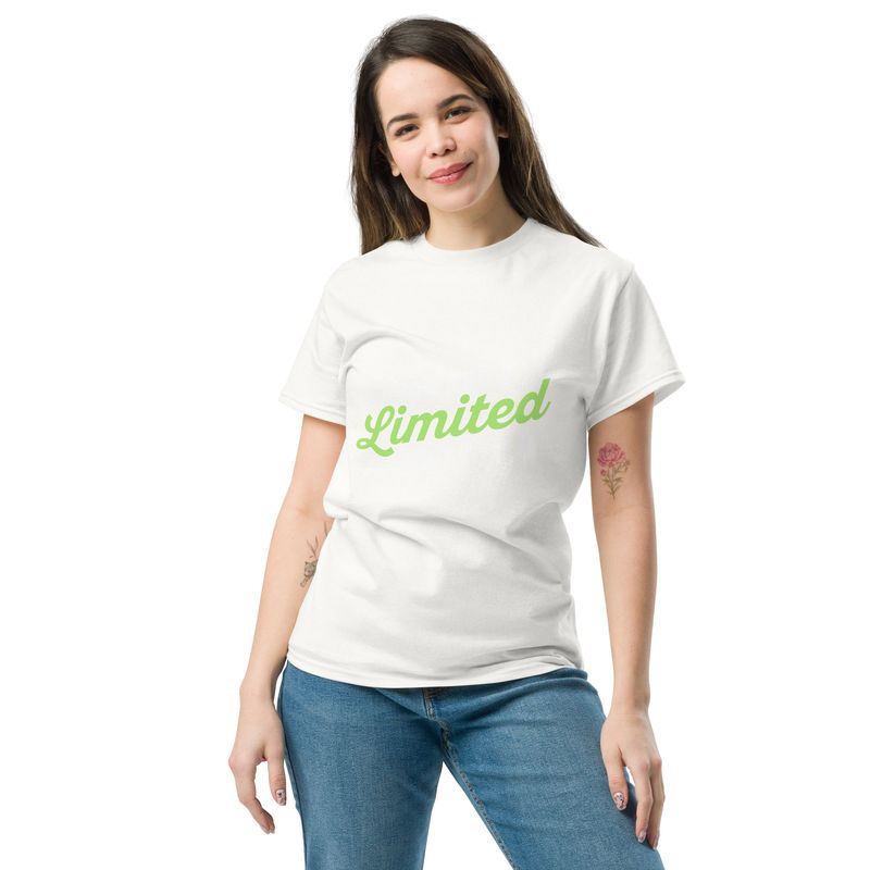 You are a limited edition Unisex classic tee