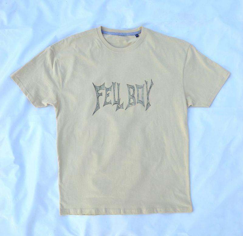 Camiseta Beige Unisex de algodón.