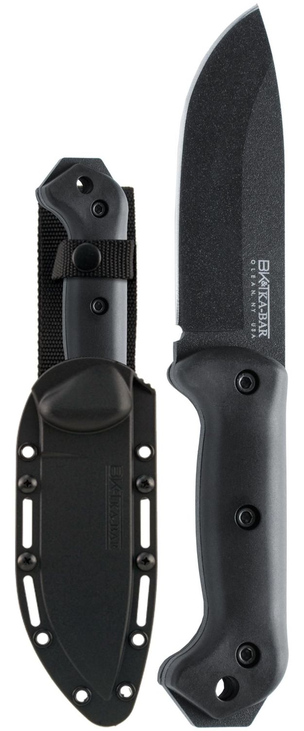 KA-BAR BK2 Becker Campanion W/ MOLLE Hard Plastic Sheath
