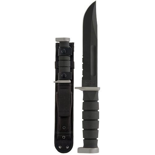 KA-BAR Serrated Edge D2 Extreme W/ Cordura Sheath