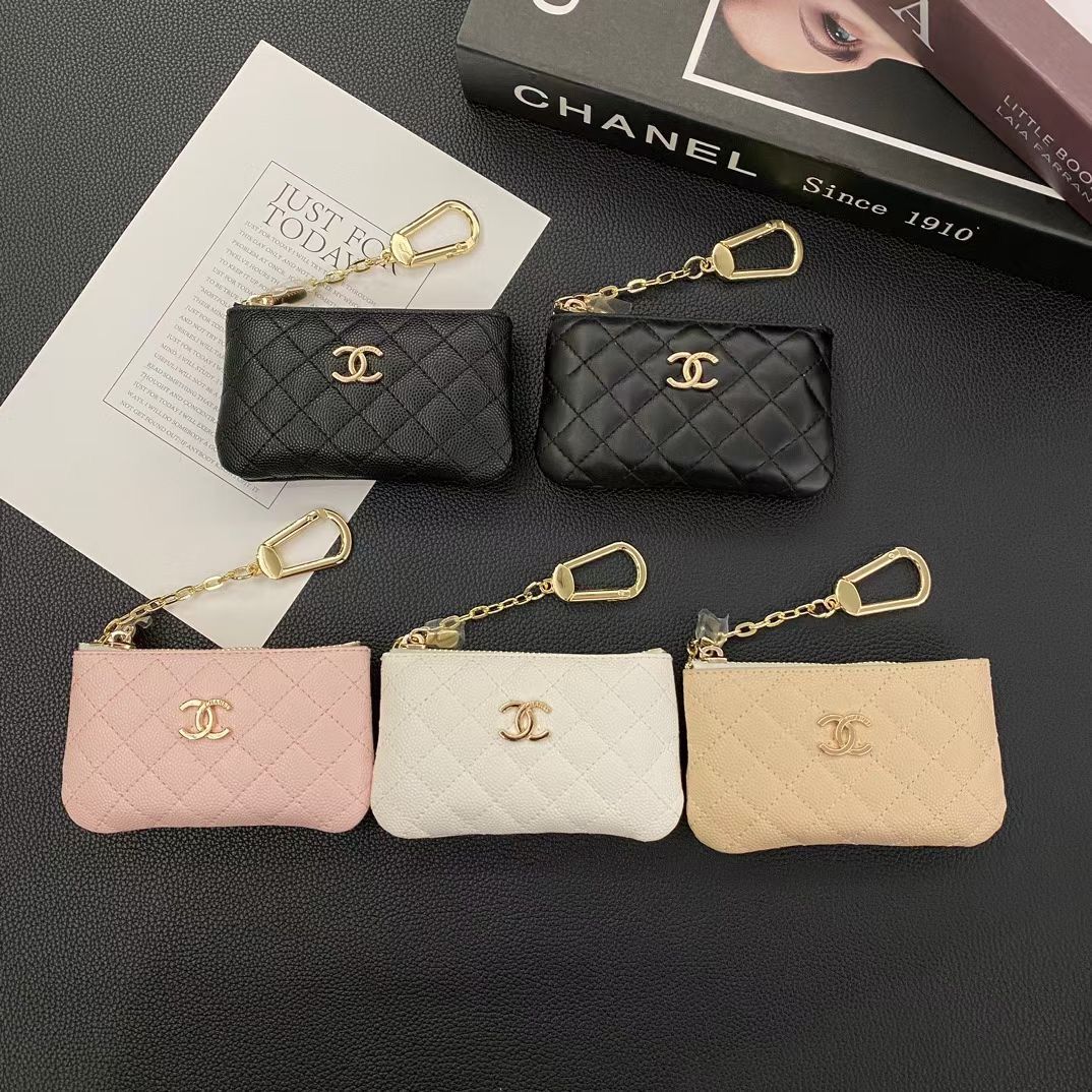 Chanel mini change purse