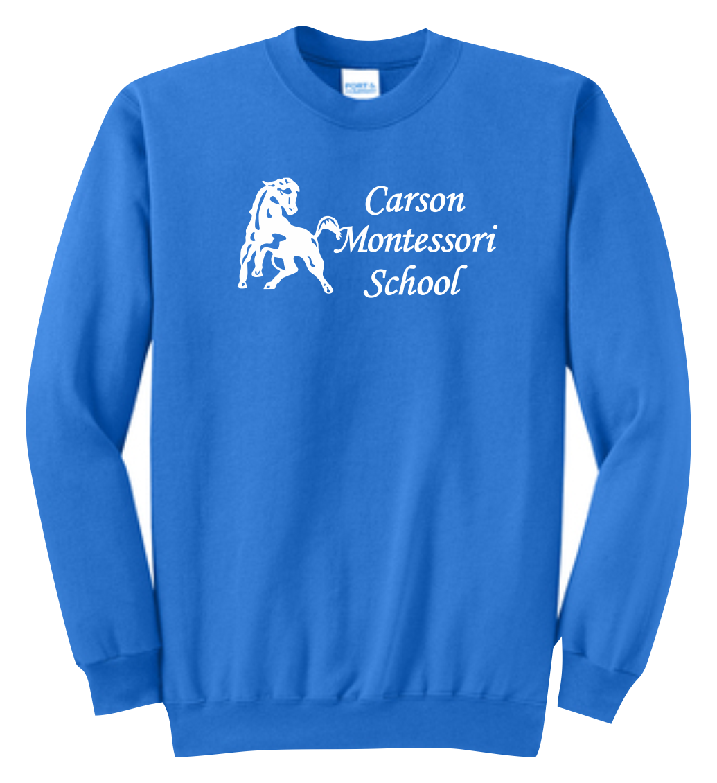 Carson Montessori Logo Crewneck Sweatshirt
