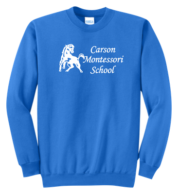 Carson Montessori Logo Crewneck Sweatshirt