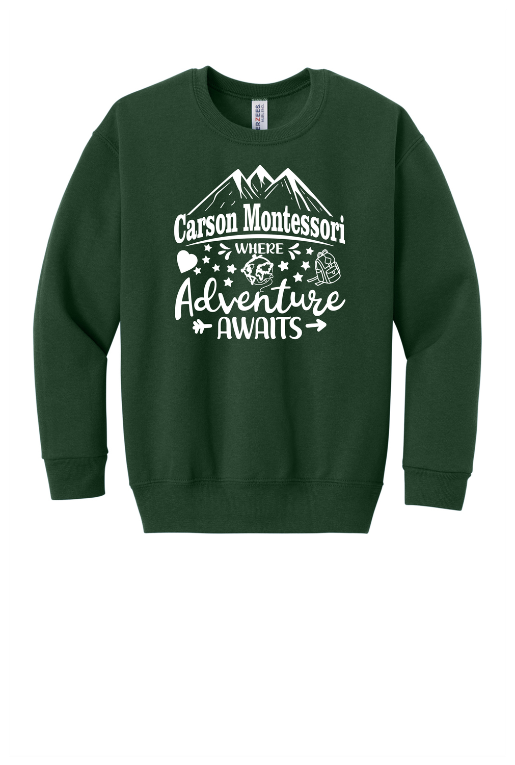 Carson Montessori Spirit Crewneck Sweatshirts