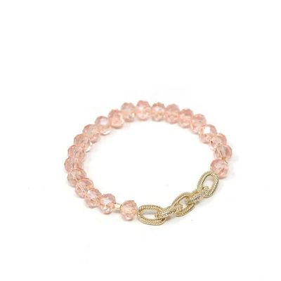 The Hope Pink Link Bracelet