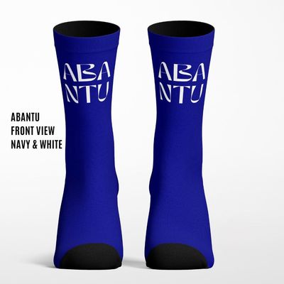 Abantu Classic Socks - Navy
