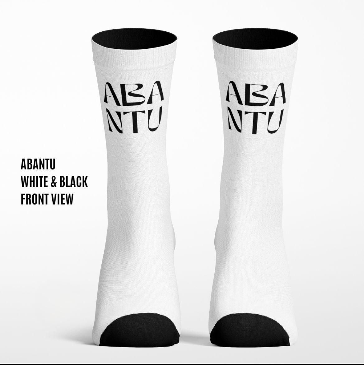Abantu Classic Socks - White