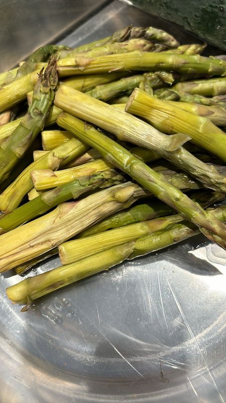 Asparagi cotti al vapore