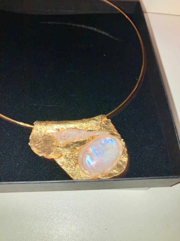 Halsreif - Necklace mit Opal
