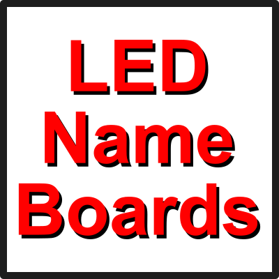 LED Name Boards