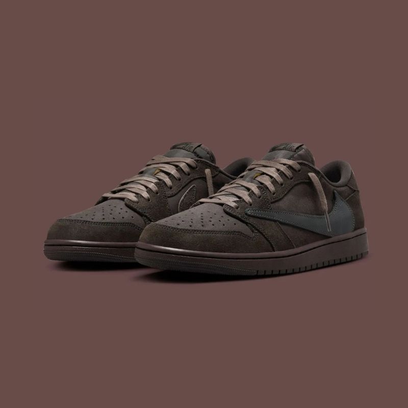 Travis Scott x Air Jordan 1 Low OG Velvet Brown