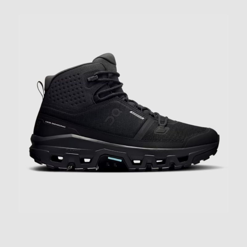 ON Cloudrock Mid Waterproof "All Black"