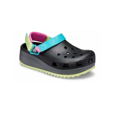 CROCS Classic Hiker Clog  "Black/Multi"