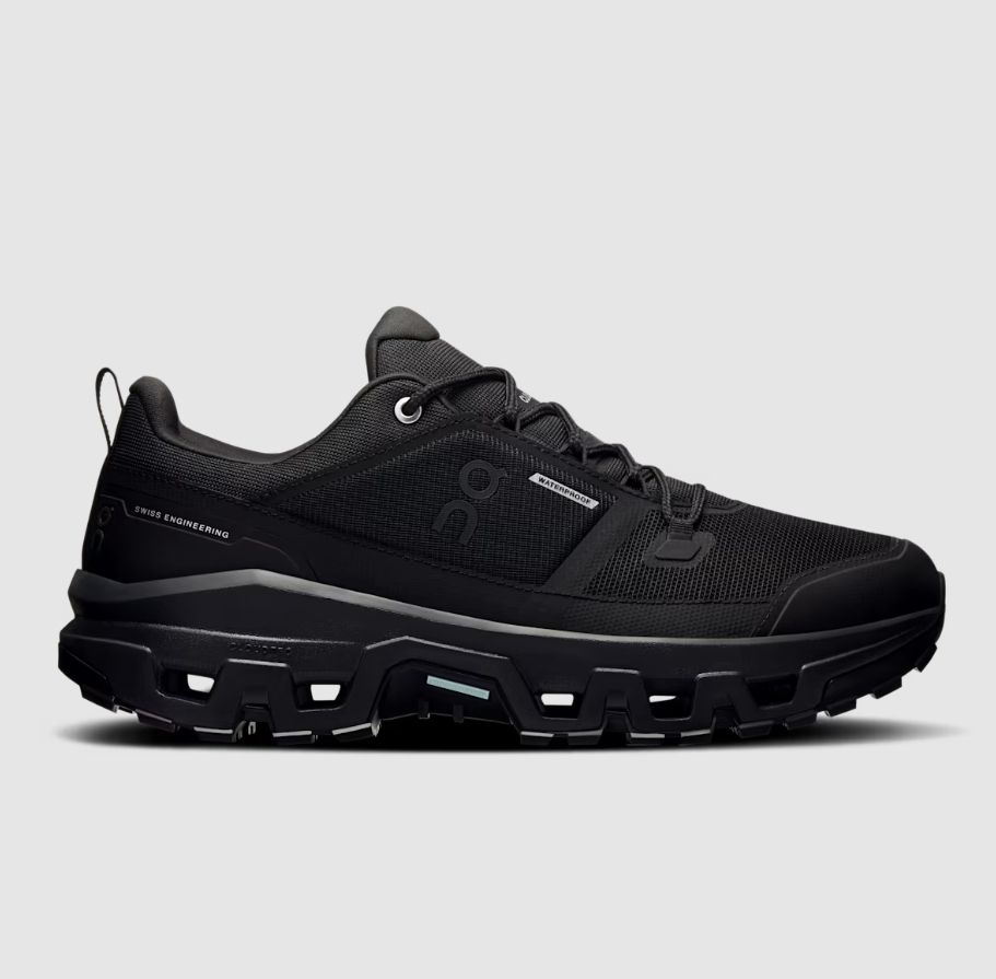 ON Cloudrock Low Waterproof "Black"