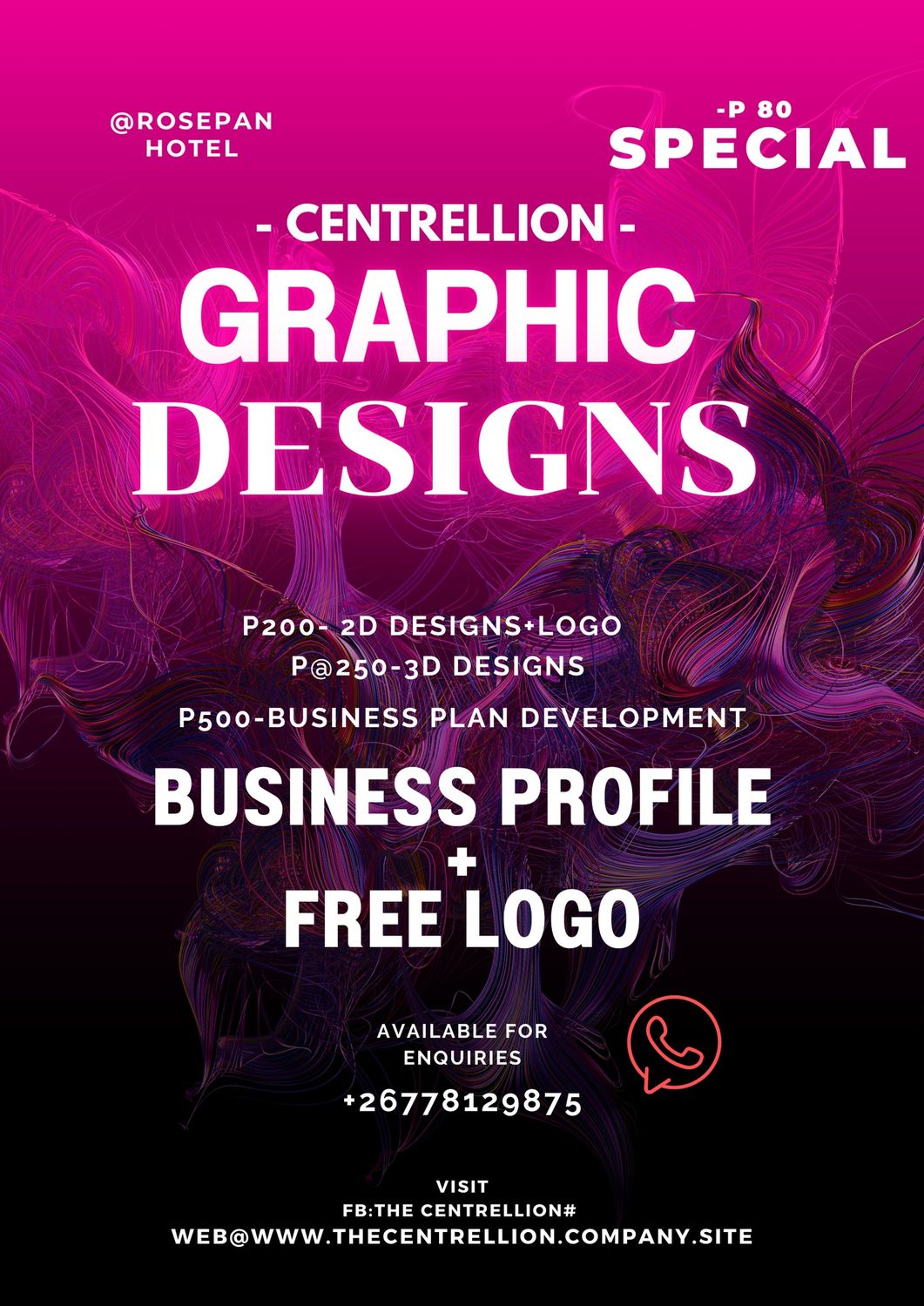Flyer and poster