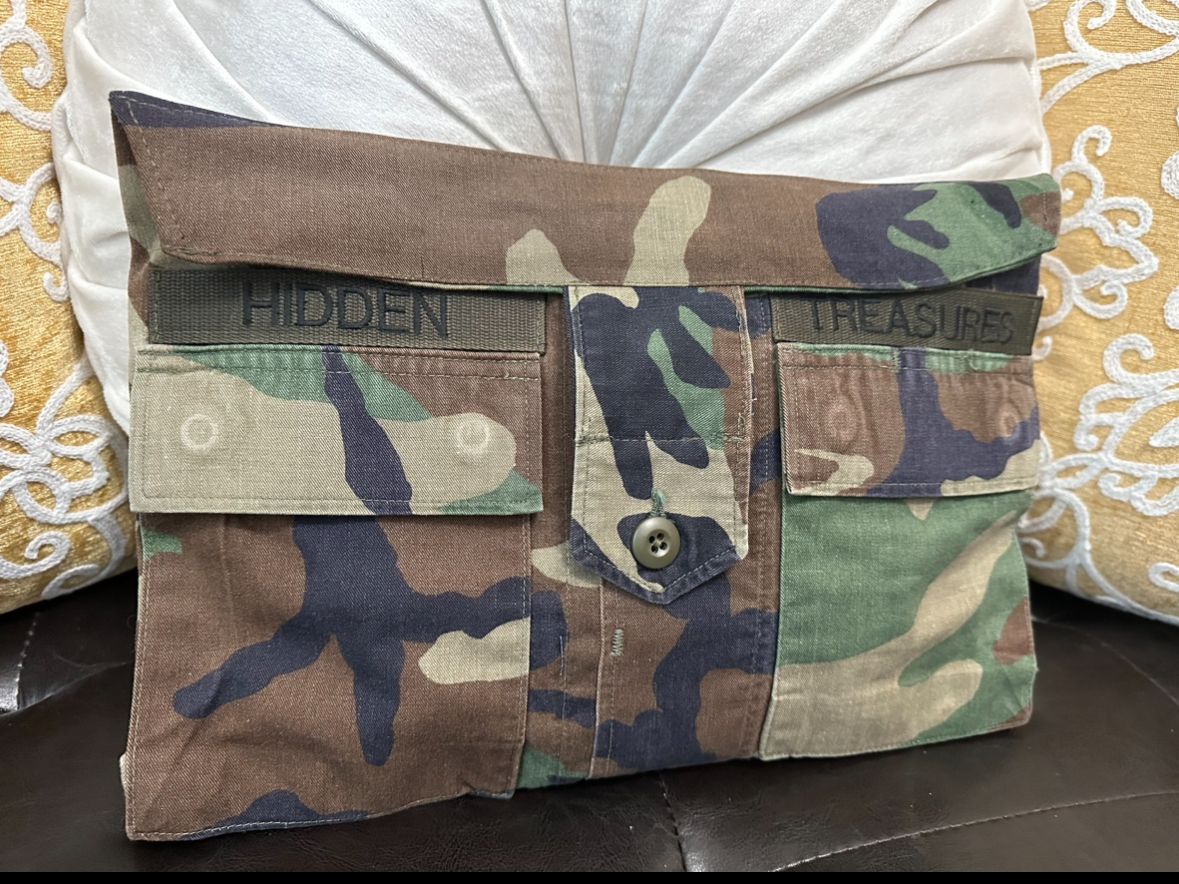 Hidden Treasure Camo Clutch