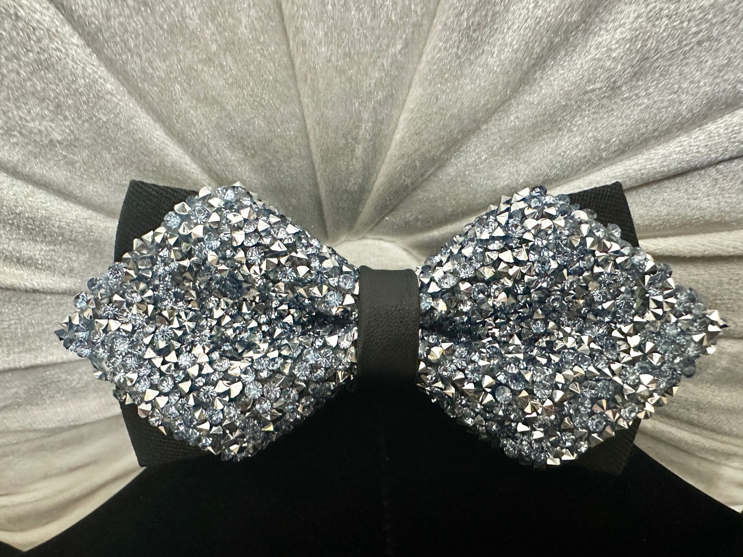 Blue Bling Bow-Tie