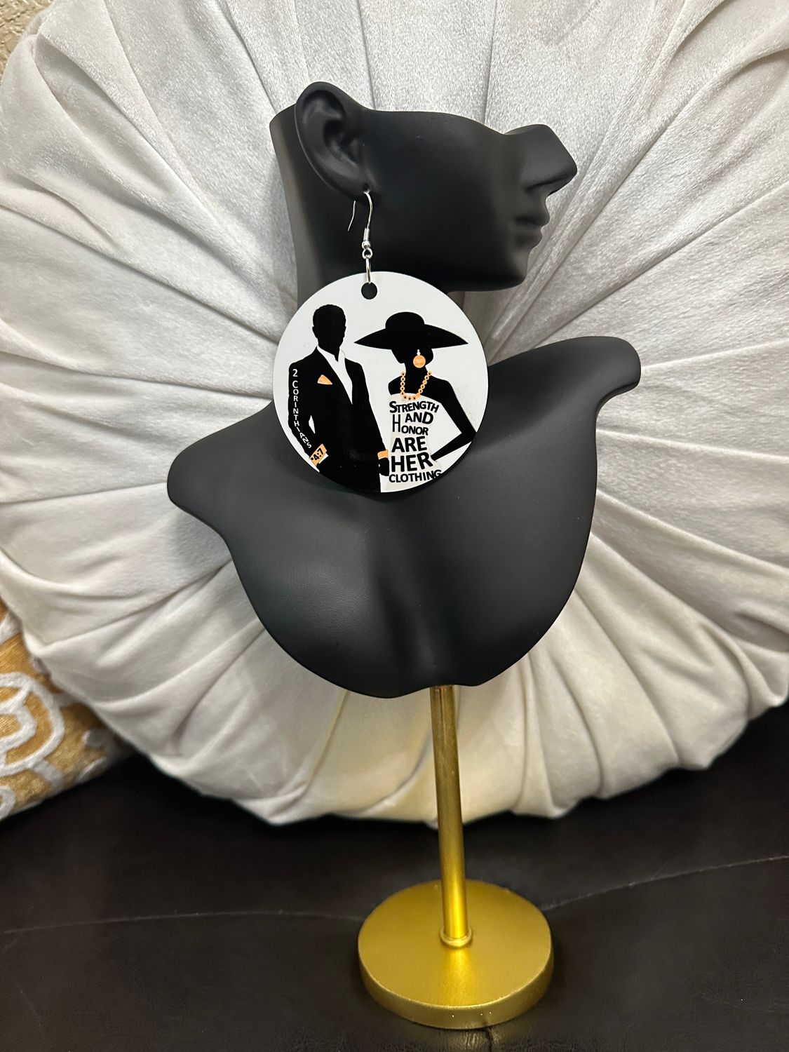 Logo Earrings