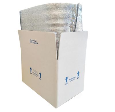 Insulated Shipping Box (Includes 3 Ice Packs)