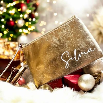 Portamonete Glam in PU Lucido - Personalizzato