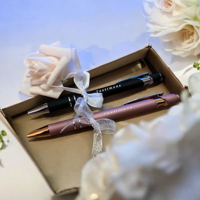 Penna Personalizzata con Screen Touch - Testimone di Nozze, Damigella, Mamma della Sposa