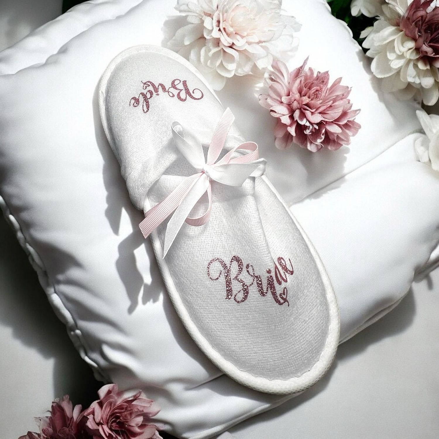 Ciabattine in Spugna Personalizzate – Ideali per Sposa, Team Bride e Eventi