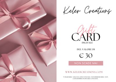 Carta regalo Digitale
