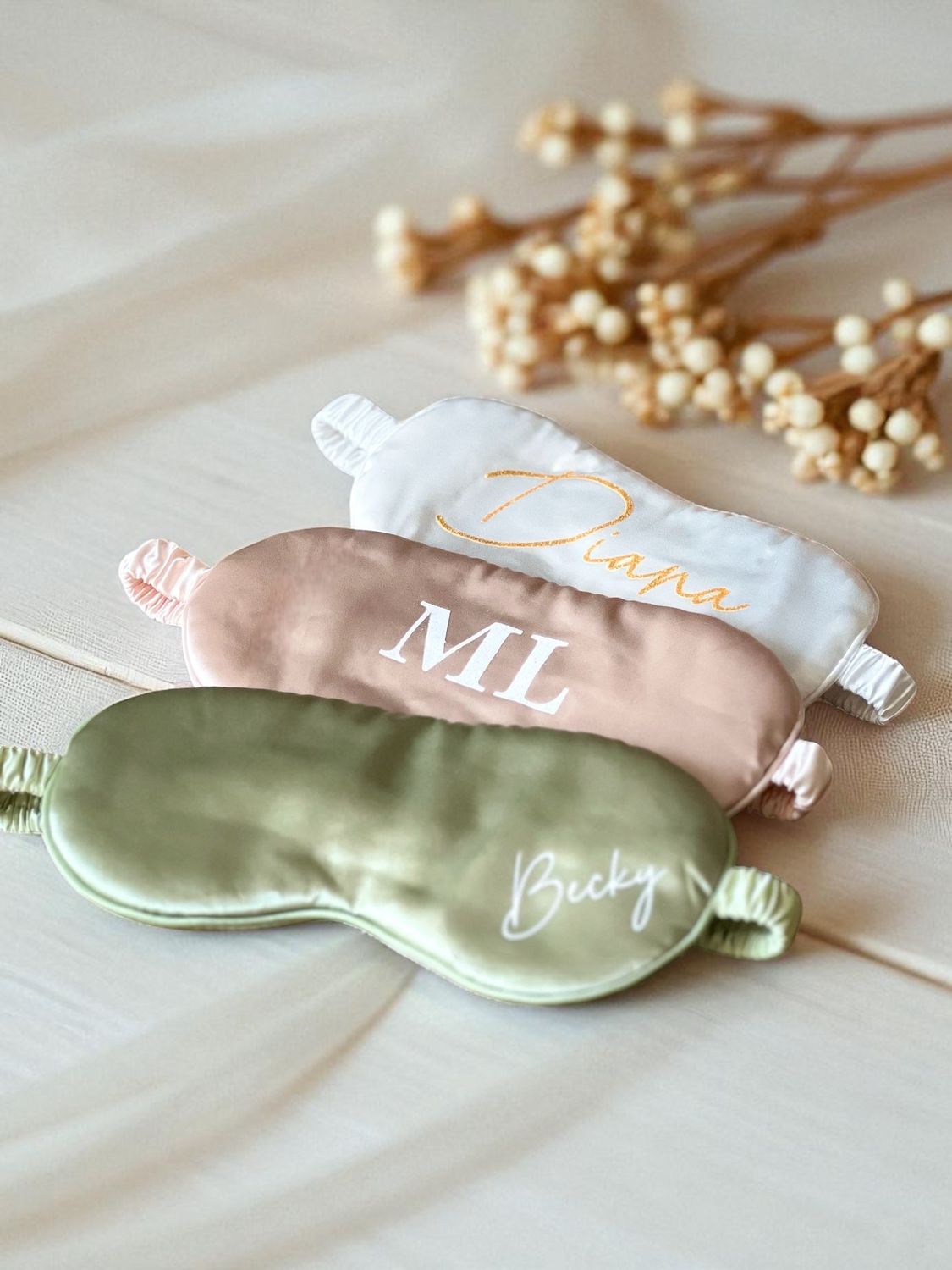 Mascherina in Raso per Dormire – 100% Relax, 100% Personalizzata