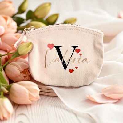 Pochette in Canvas di Cotone – Personalizzabile