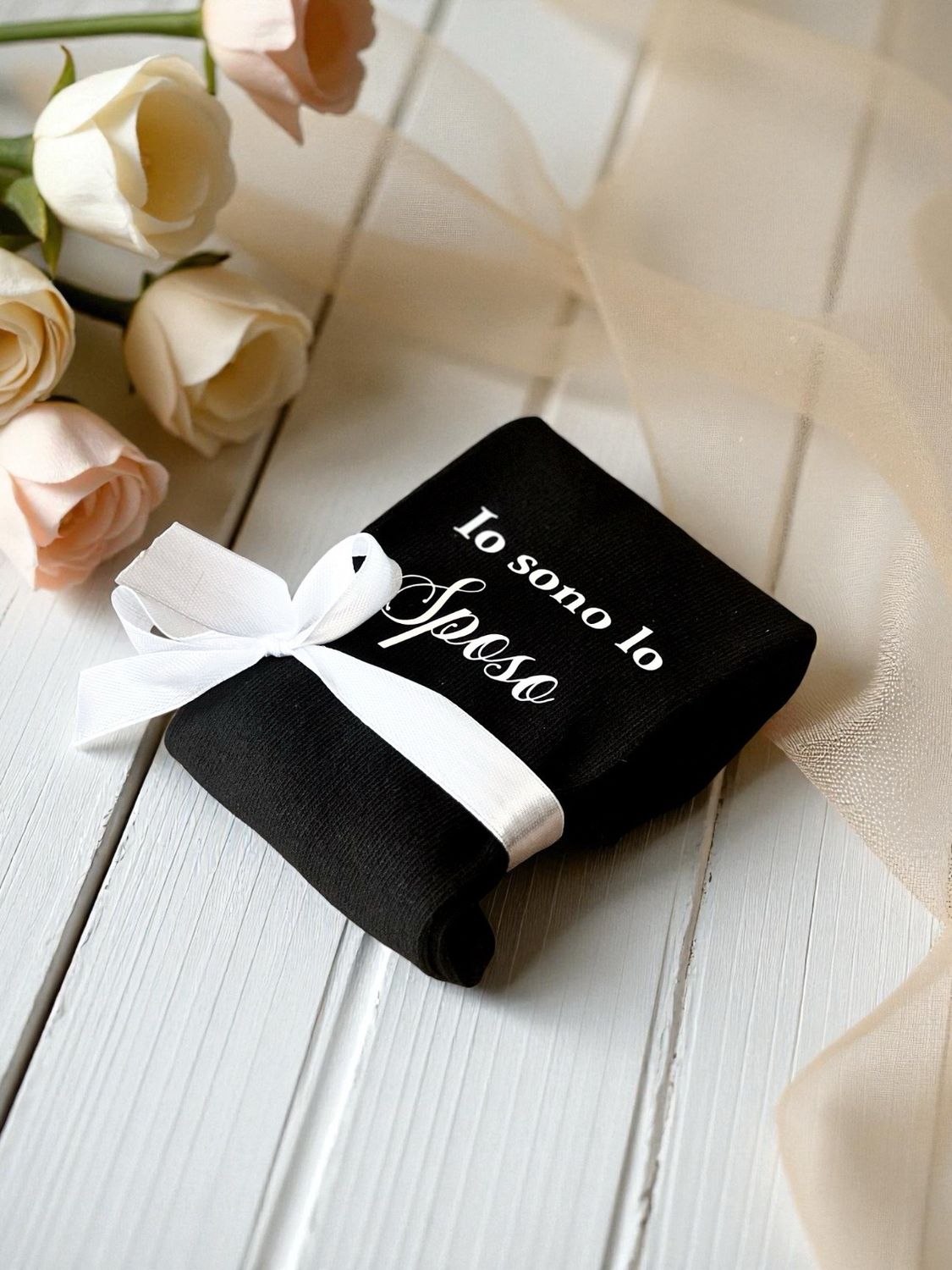 Calzini Testimone, Sposo - Paio personalizzati