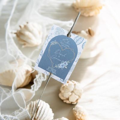 Stelline Luminose Personalizzate per Matrimonio – Decorazioni Romantiche con Cartoncino a Tema
