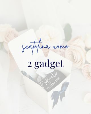 Scatolina Uomo - 2 gagdet