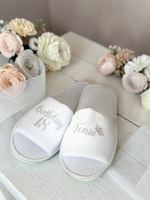 Ciabatte Personalizzate “Birthday 18” – 18° Compleanno