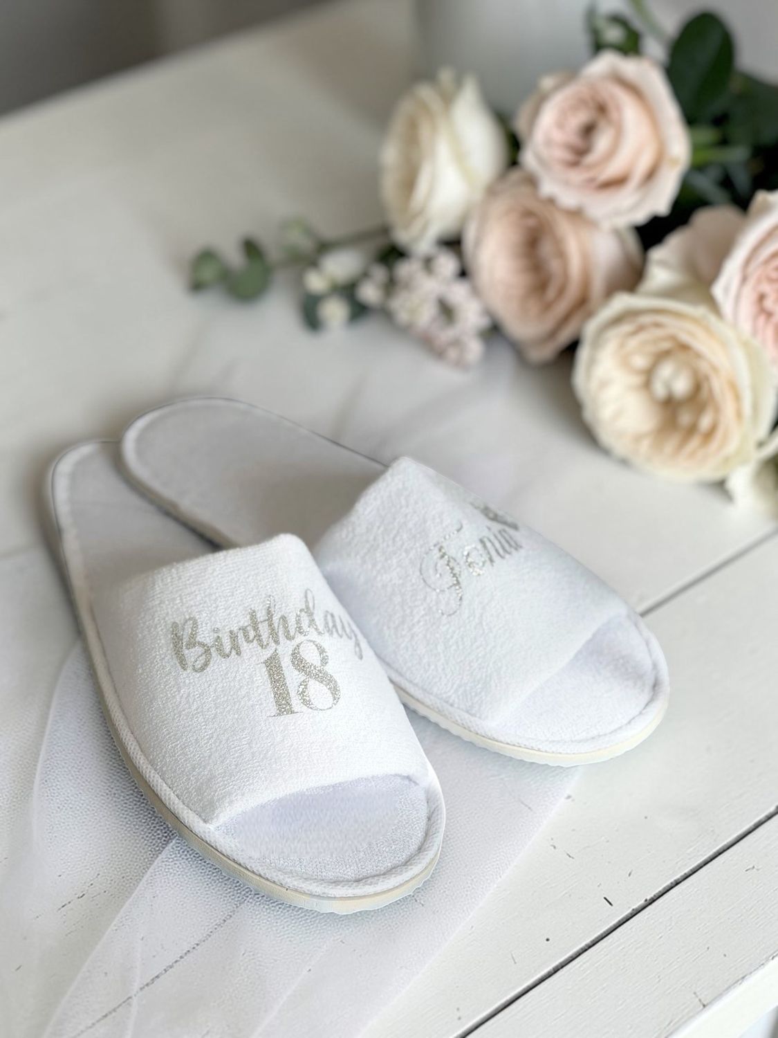 Ciabatte Personalizzate “Birthday 18” – 18° Compleanno