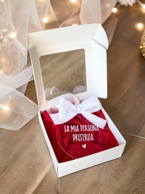 Pallina di Natale in Plexiglass Personalizzata - La mia persona preferita