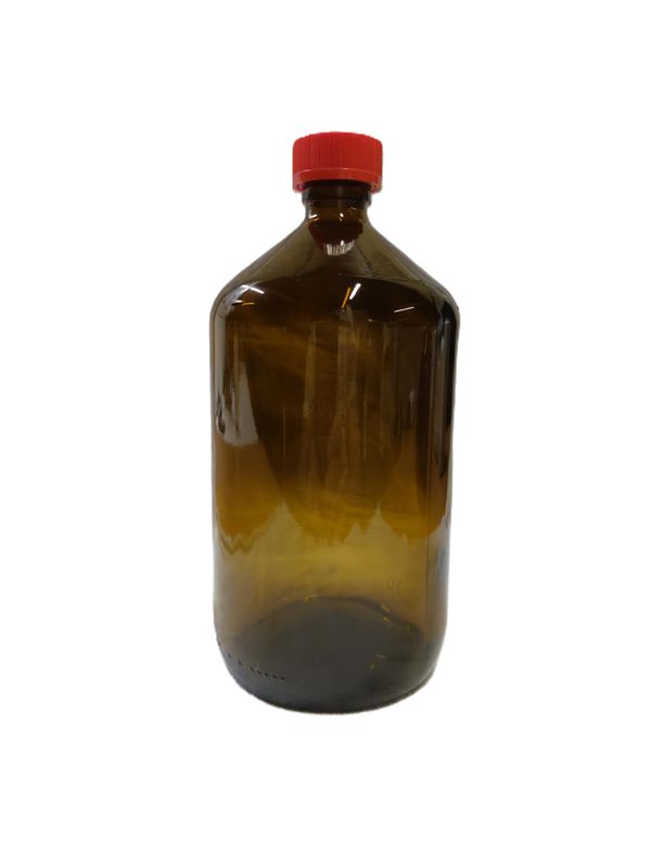 Braunglas Flasche inkl. KISI Verschlusskappe