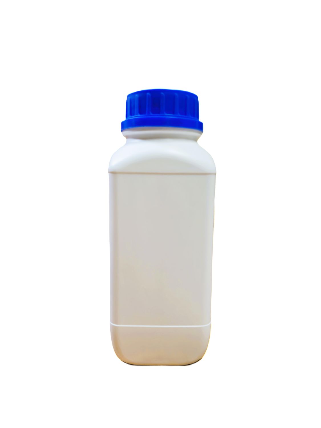 Weithals-Vierkantflasche HDPE inkl. Verschlusskappe