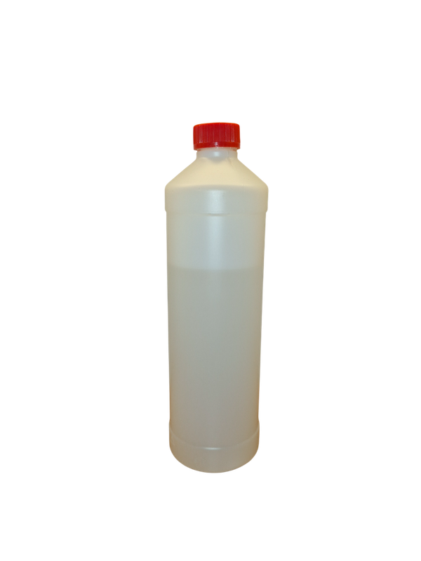 1L HDPE UN Flasche weiss inkl. KISI Verschlusskappe