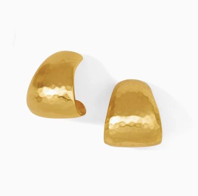 Apollo Post Hoop Earrings Gold