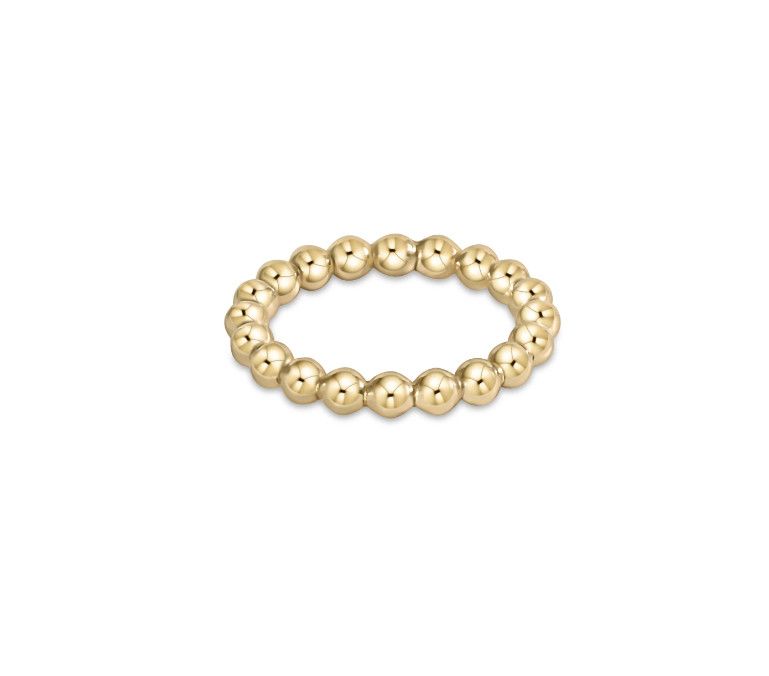 Classic 3mm Bead Ring, Size: 6, Color: 14K Gold-Filled