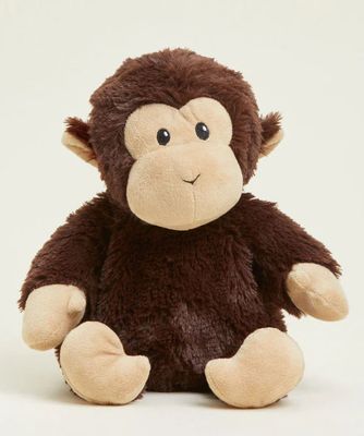 Zoo Friends Lavender Plush Warmies, Color: Chimp