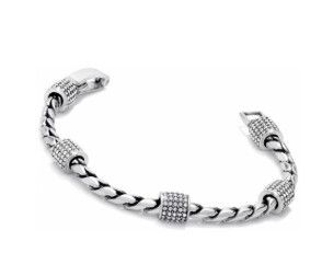 Meridian Bracelet Silver