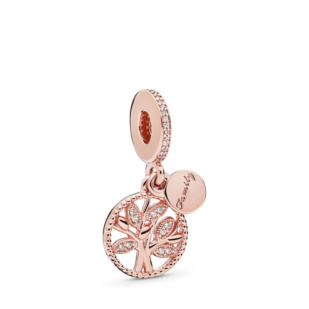 PANDORA™ Family Heritage 14K Rose Gold Plated Dangle Charm