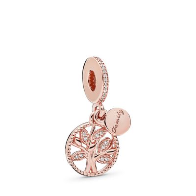 PANDORA™ Family Heritage 14K Rose Gold Plated Dangle Charm