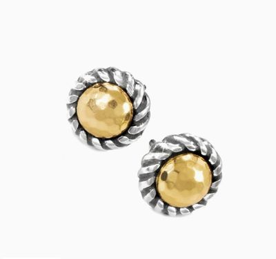 Gold Magic Mini Post Earrings