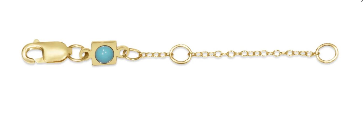 2&quot; Necklace Extender Gold